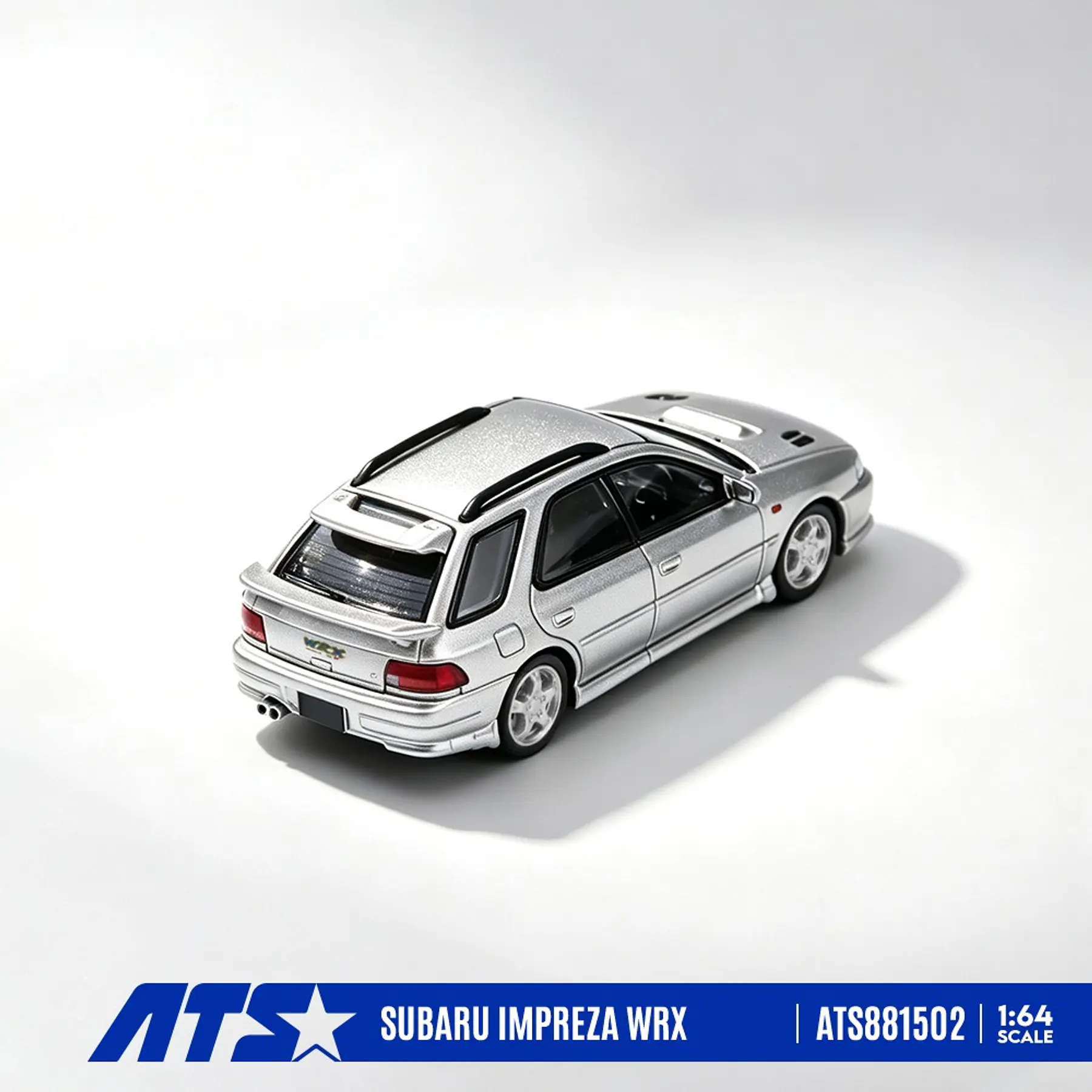 (PREVENTA) ATS 1:64 Subaru Impreza WRX - Elegant Gray