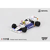 Mini GT 1:64 1984 Formula 1 Toleman TG184 #19 Ayrton Senna 1984 Monaco Grand Prix 2nd Place. 