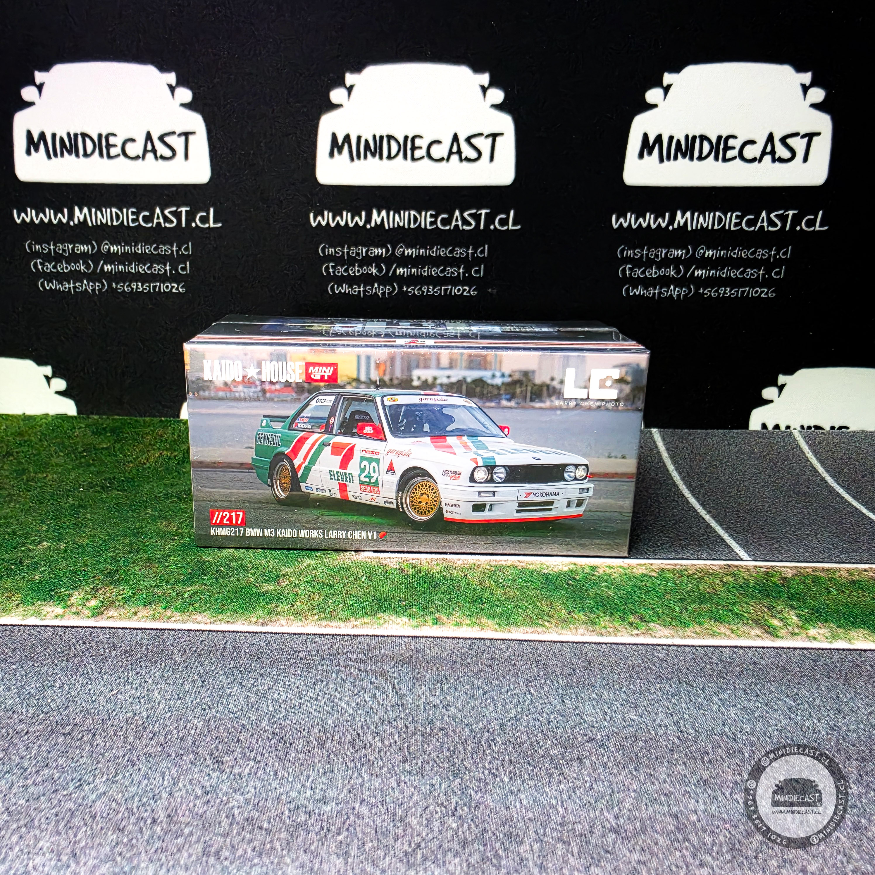 Kaido House x Mini GT 1:64 BMW M3 Kaido Works Larry Chen V1 – USA Exclusive – MiJo Exclusives.
