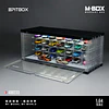(PREVENTA) MBOX transparent container trolley storage scene 32 cars