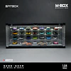 (PREVENTA) MBOX transparent container trolley storage scene 32 cars