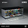 (PREVENTA) MBOX transparent container trolley storage scene 32 cars