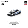 (PREVENTA) Pop Race 1:64 LB-WORKS Nissan 35GT-R Final Edition - Silver Chrome