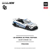 (PREVENTA) Pop Race 1:64 LB-WORKS Nissan 35GT-R Final Edition - Silver Chrome