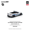 (PREVENTA) Pop Race 1:64 LB-WORKS Nissan 35GT-R Final Edition - Silver Chrome