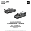 (PREVENTA) Pop Race 1:64 Mazda RX-7 RE-AMEMIYA - Dark Chrome