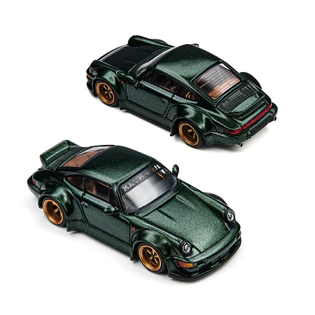 (PREVENTA) Time Micro 1:64 Porsche 964 RWB green