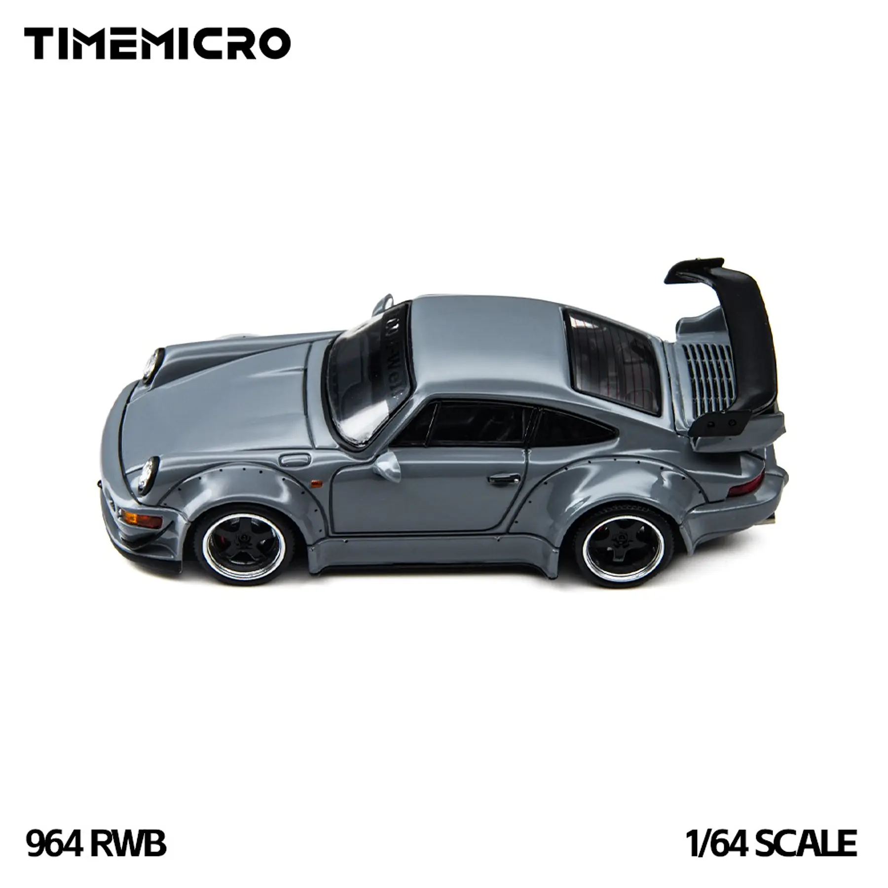 (PREVENTA) Time Micro 1:64 Porsche 964 RWB Grey