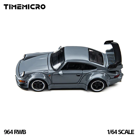 (PREVENTA) Time Micro 1:64 Porsche 964 RWB Grey