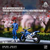 (PREVENTA) MoreArt 1:64 Blue Magic Claw No. 9 Yamaha Off-road