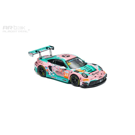 (PREVENTA) Almost Real 1:64 Porsche 911 GT3R 2026 China Super Sports Car Championship Ningbo "Ten Thousand Plum Blossoms"