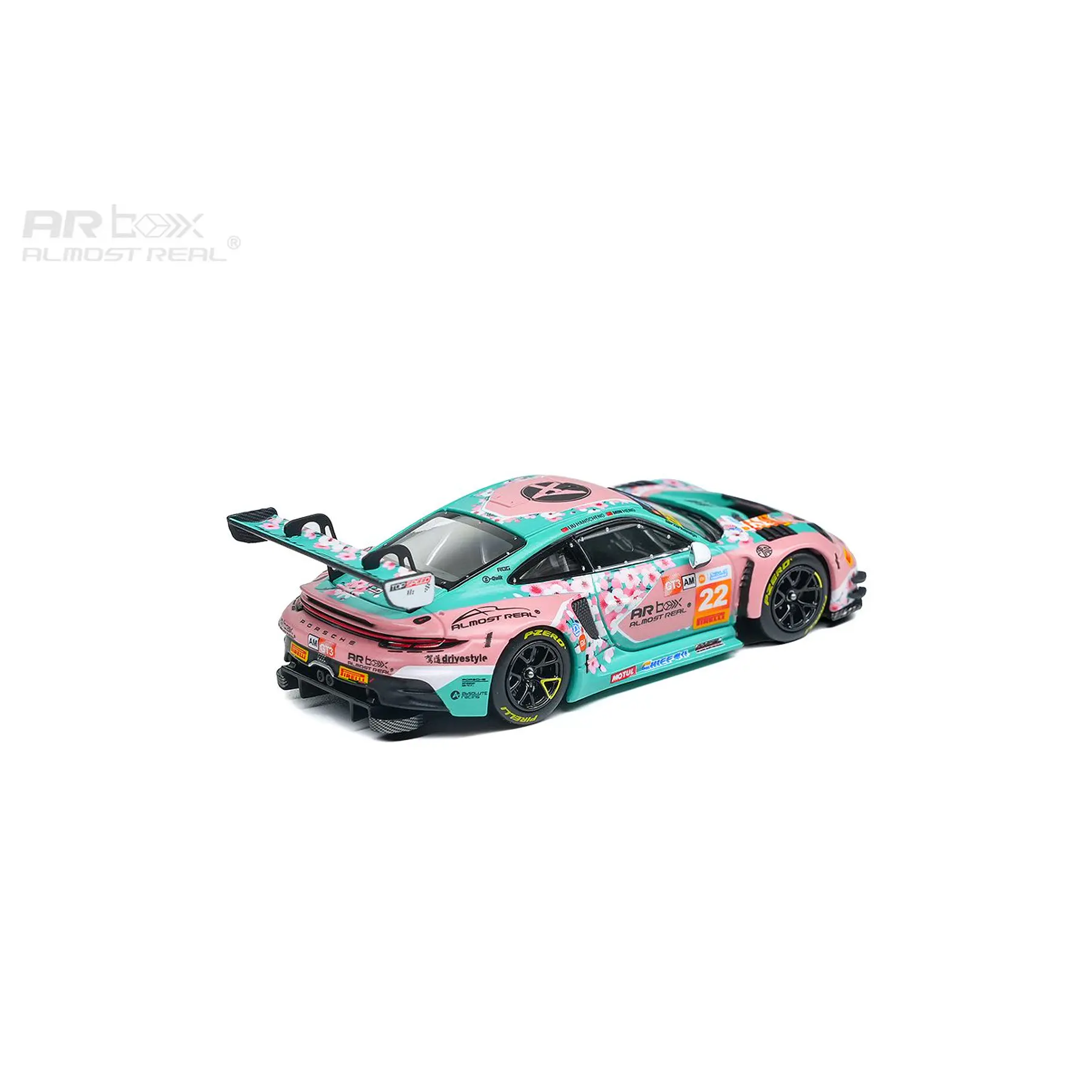 (PREVENTA) Almost Real 1:64 Porsche 911 GT3R 2026 China Super Sports Car Championship Ningbo 