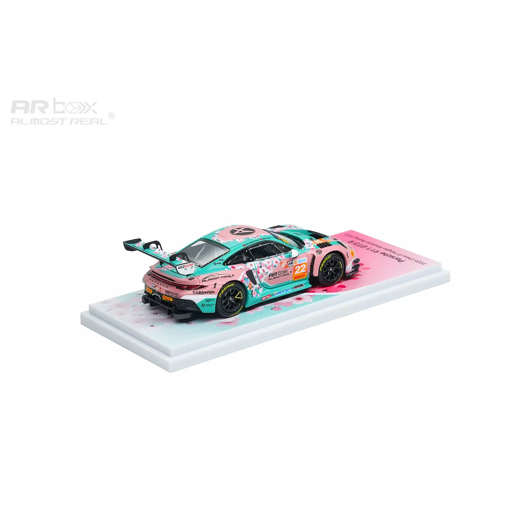 (PREVENTA) Almost Real 1:64 Porsche 911 GT3R 2026 China Super Sports Car Championship Ningbo 