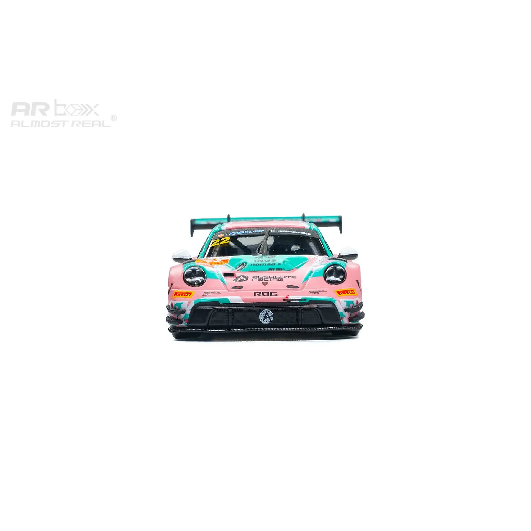 (PREVENTA) Almost Real 1:64 Porsche 911 GT3R 2026 China Super Sports Car Championship Ningbo 