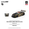 (PREVENTA) Pop Race 1:64 Set LBWK Truck - AMG GT3 EVO  and figures BLACK