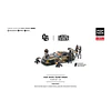 (PREVENTA) Pop Race 1:64 Set LBWK Truck - AMG GT3 EVO  and figures BLACK
