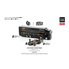 (PREVENTA) Pop Race 1:64 Set LBWK Truck - AMG GT3 EVO  and figures BLACK