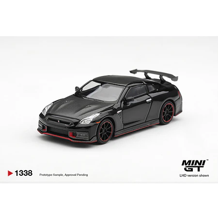 (PREVENTA) Mini GT 1:64 Nissan GT-R Nismo 2024 – Black – Limited Edition