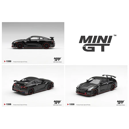 (PREVENTA) Mini GT 1:64 Nissan GT-R Nismo 2024 – Black – Limited Edition