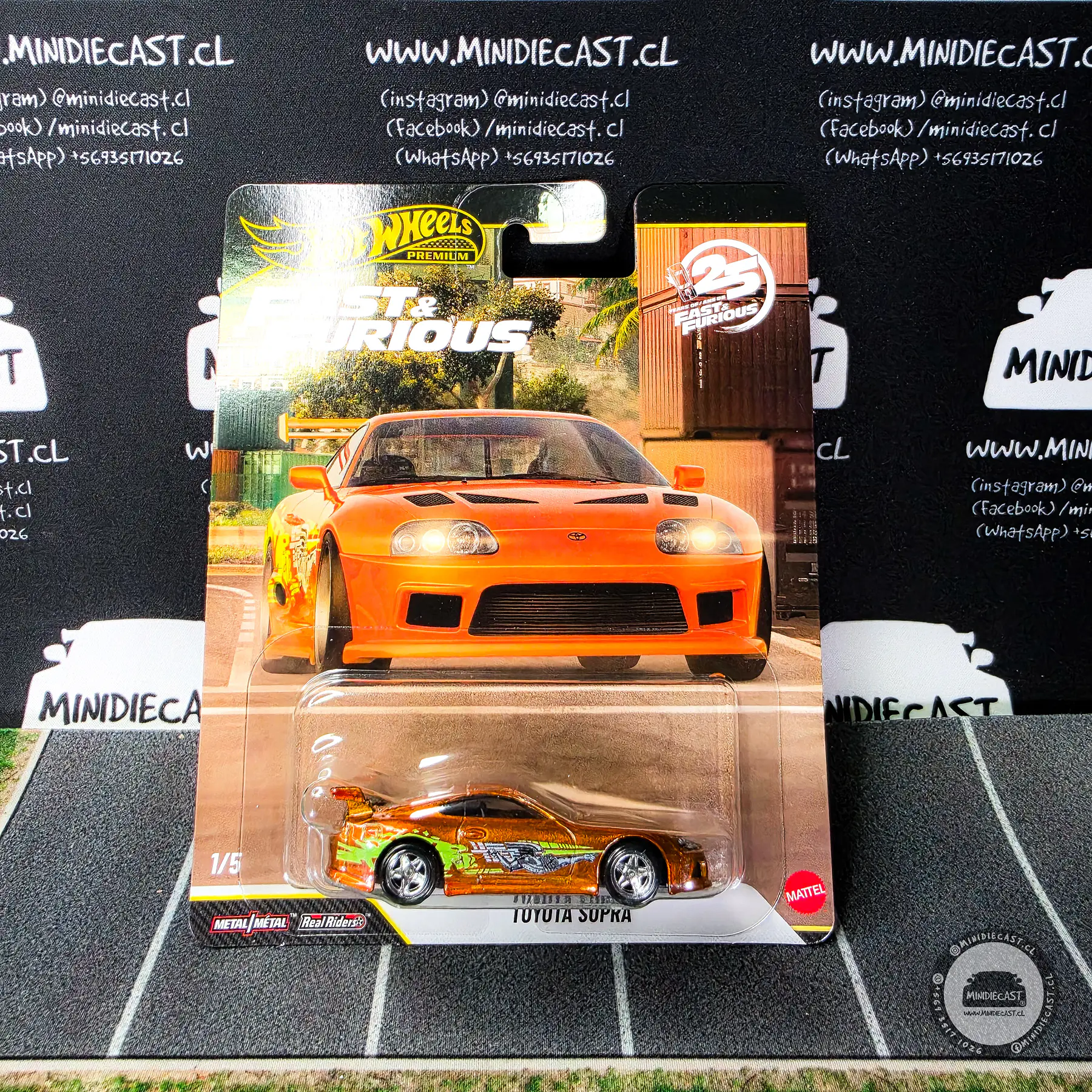 Hot Wheels 1:64 caja 10 Fast & Furious 25Th Anniversary Premium 2026 R Assortment.