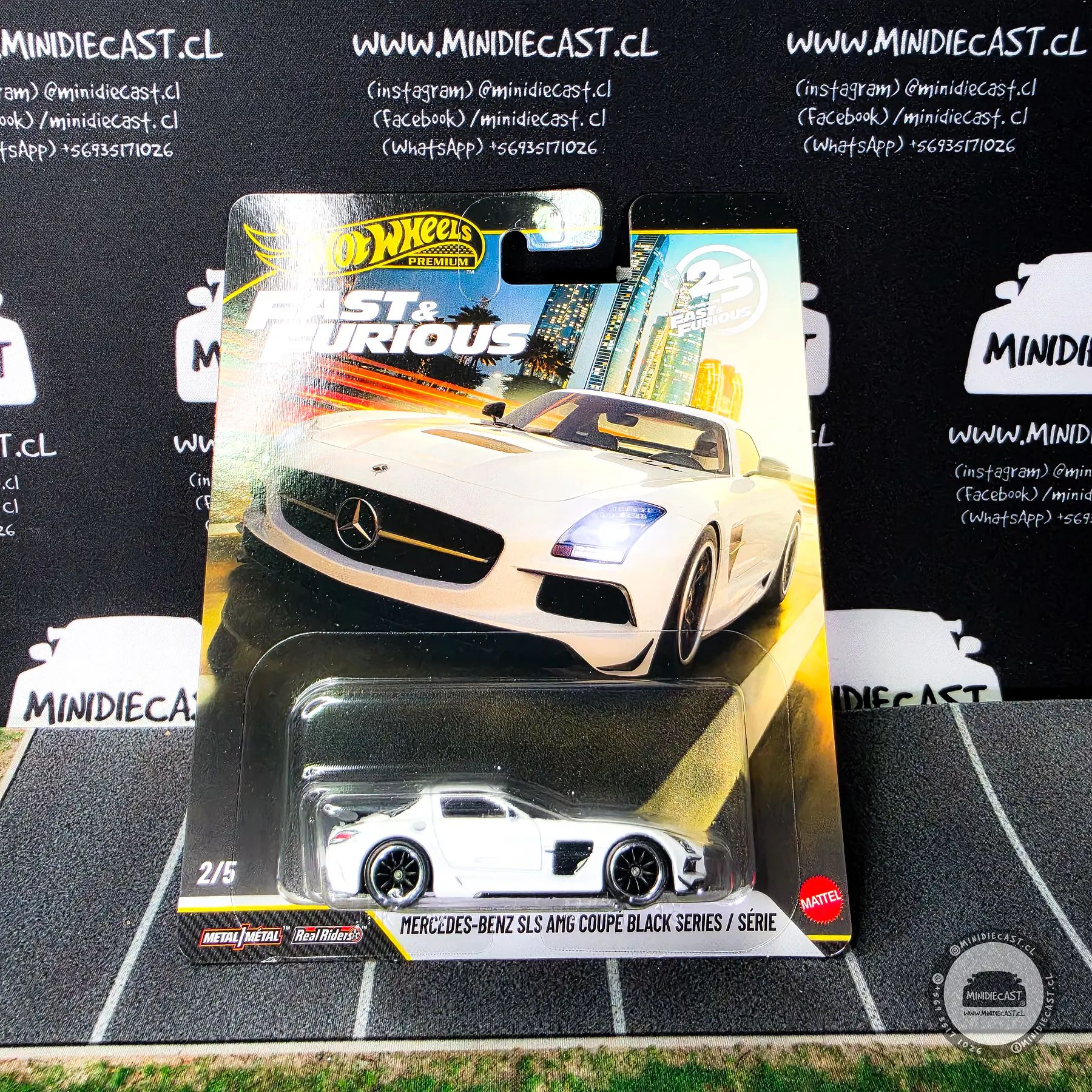 Hot Wheels 1:64 caja 10 Fast & Furious 25Th Anniversary Premium 2026 R Assortment.