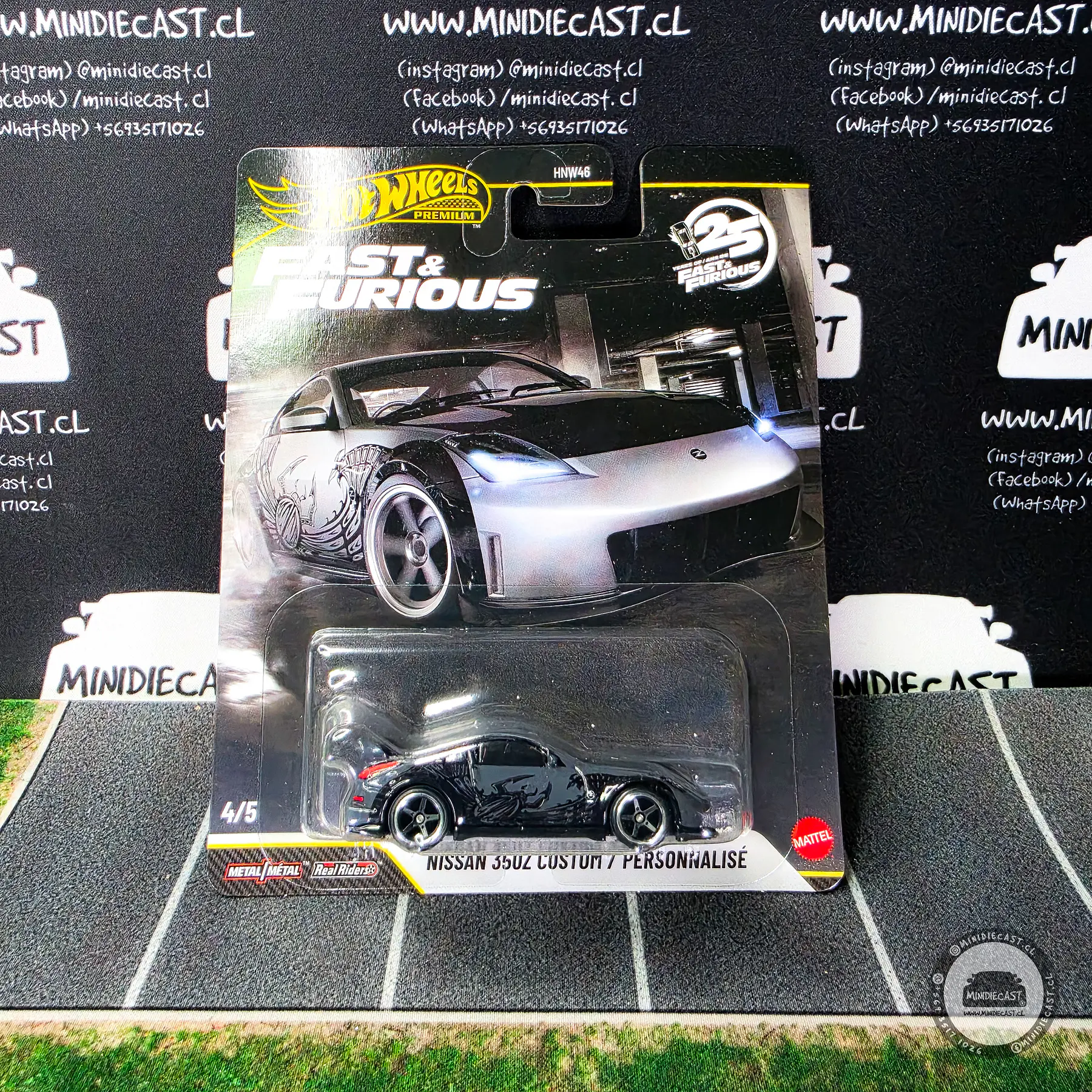 Hot Wheels 1:64 caja 10 Fast & Furious 25Th Anniversary Premium 2026 R Assortment.