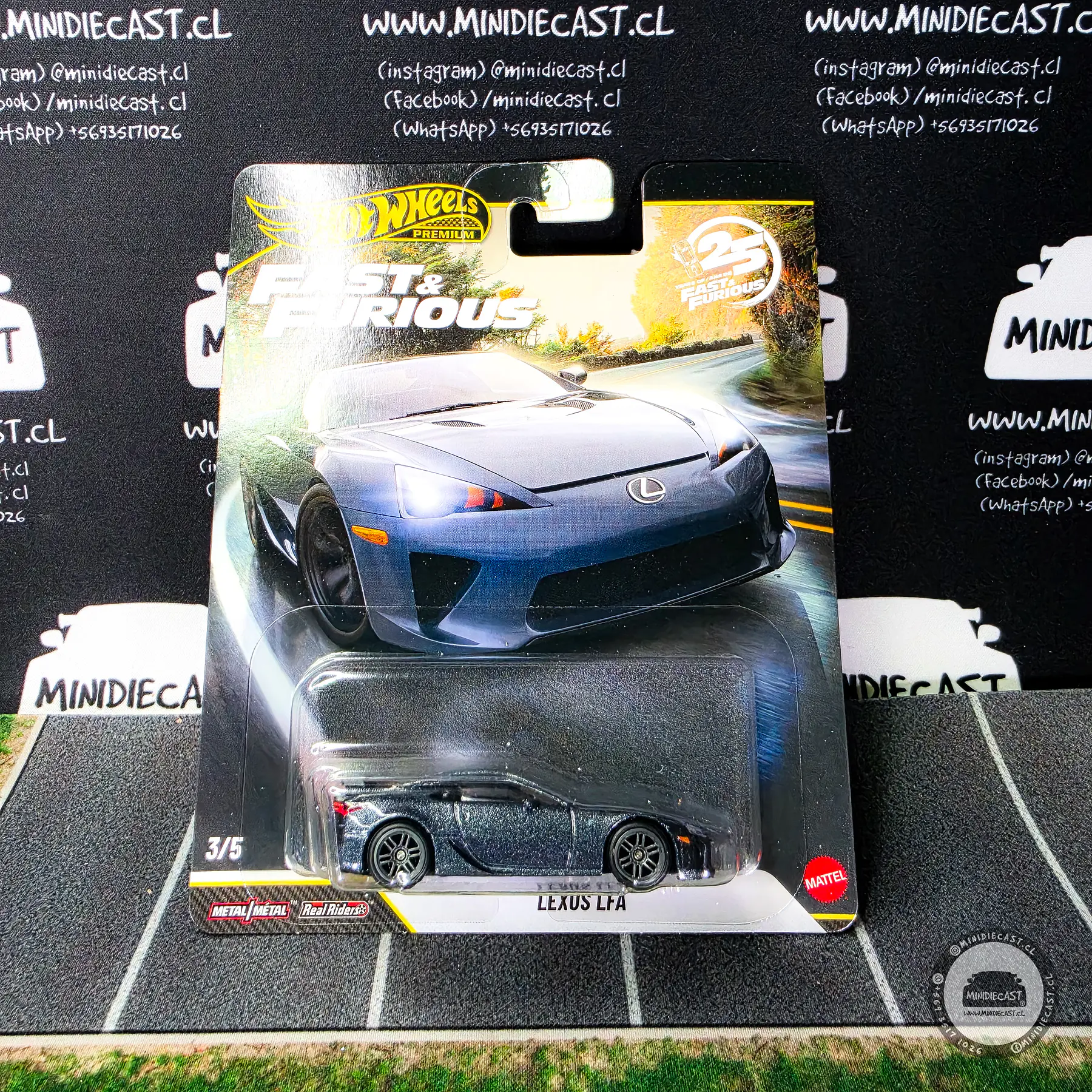 Hot Wheels 1:64 caja 10 Fast & Furious 25Th Anniversary Premium 2026 R Assortment.