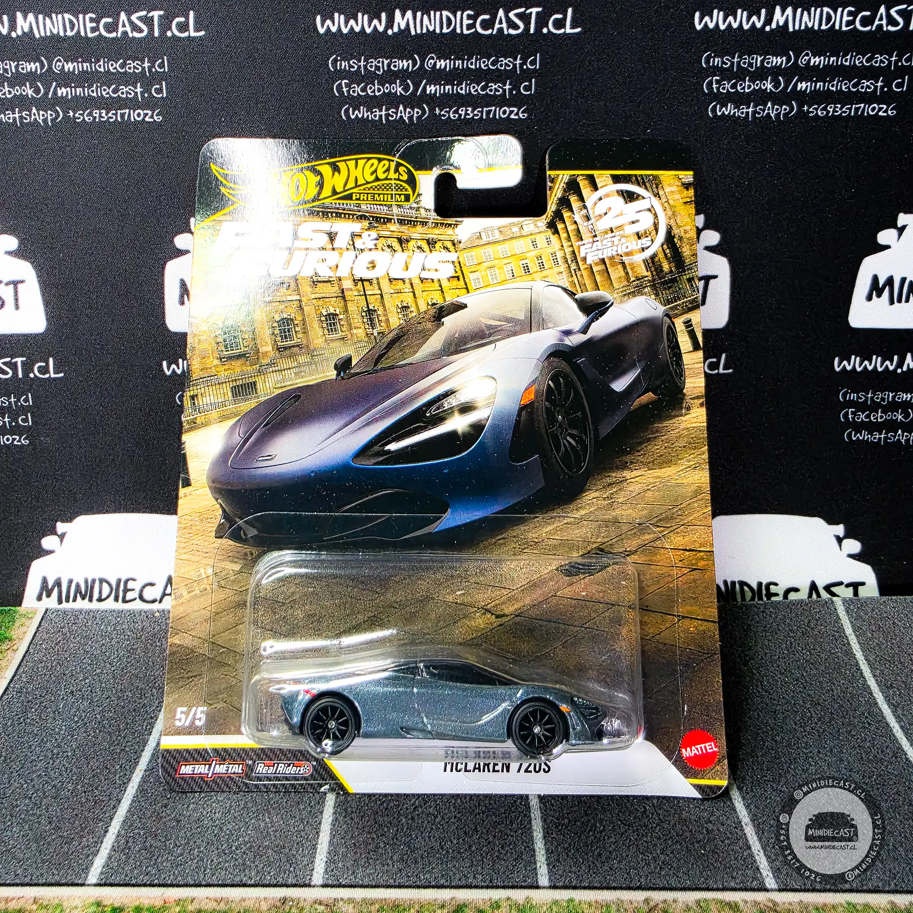 Hot Wheels 1:64 caja 10 Fast & Furious 25Th Anniversary Premium 2026 R Assortment.