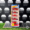 Hot Wheels pack 5 Ferrari Rosso (ruedas duras)