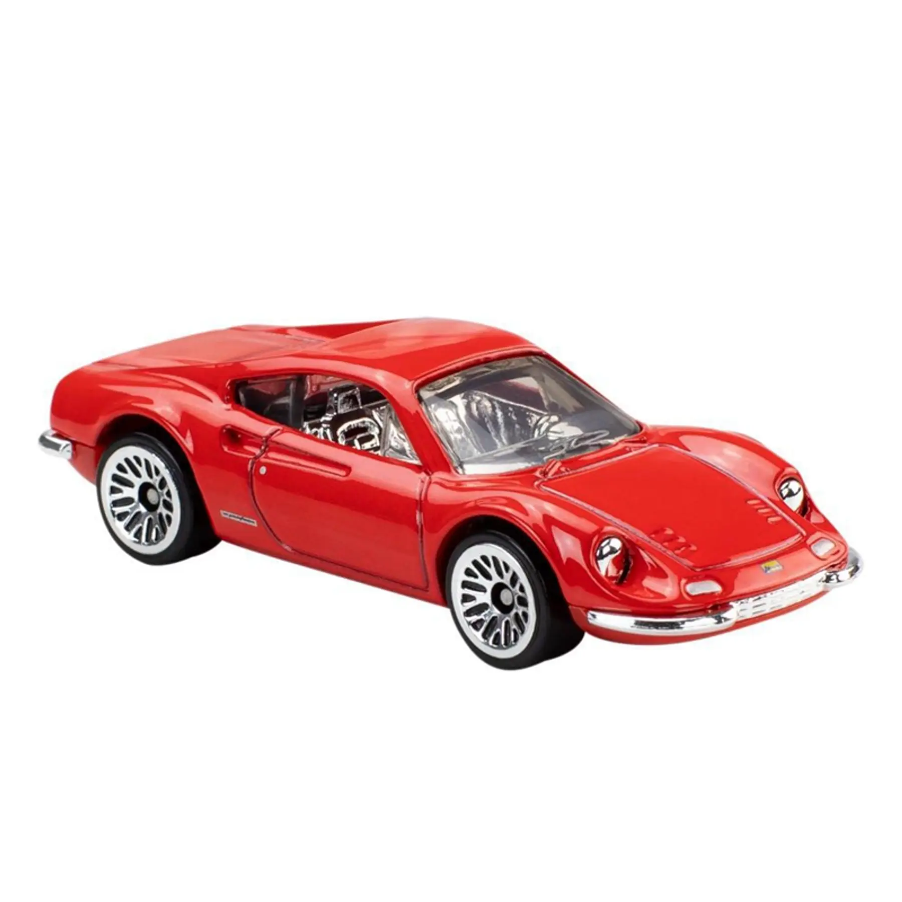 Hot Wheels pack 5 Ferrari Rosso (ruedas duras)