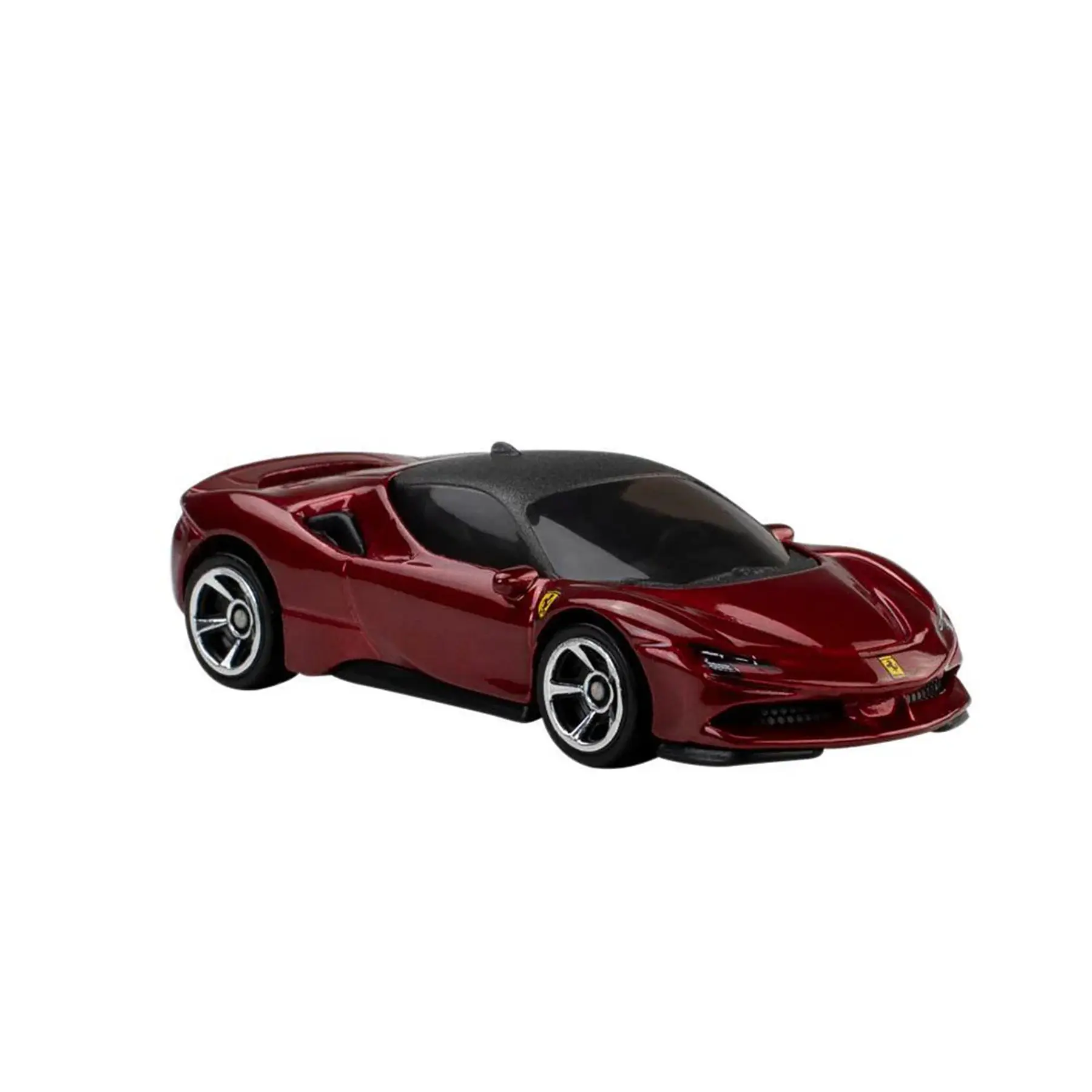 Hot Wheels pack 5 Ferrari Rosso (ruedas duras)