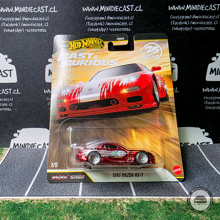 Hot Wheels 1:64 Set 10 autos. Fast & Furious 7 Premium case