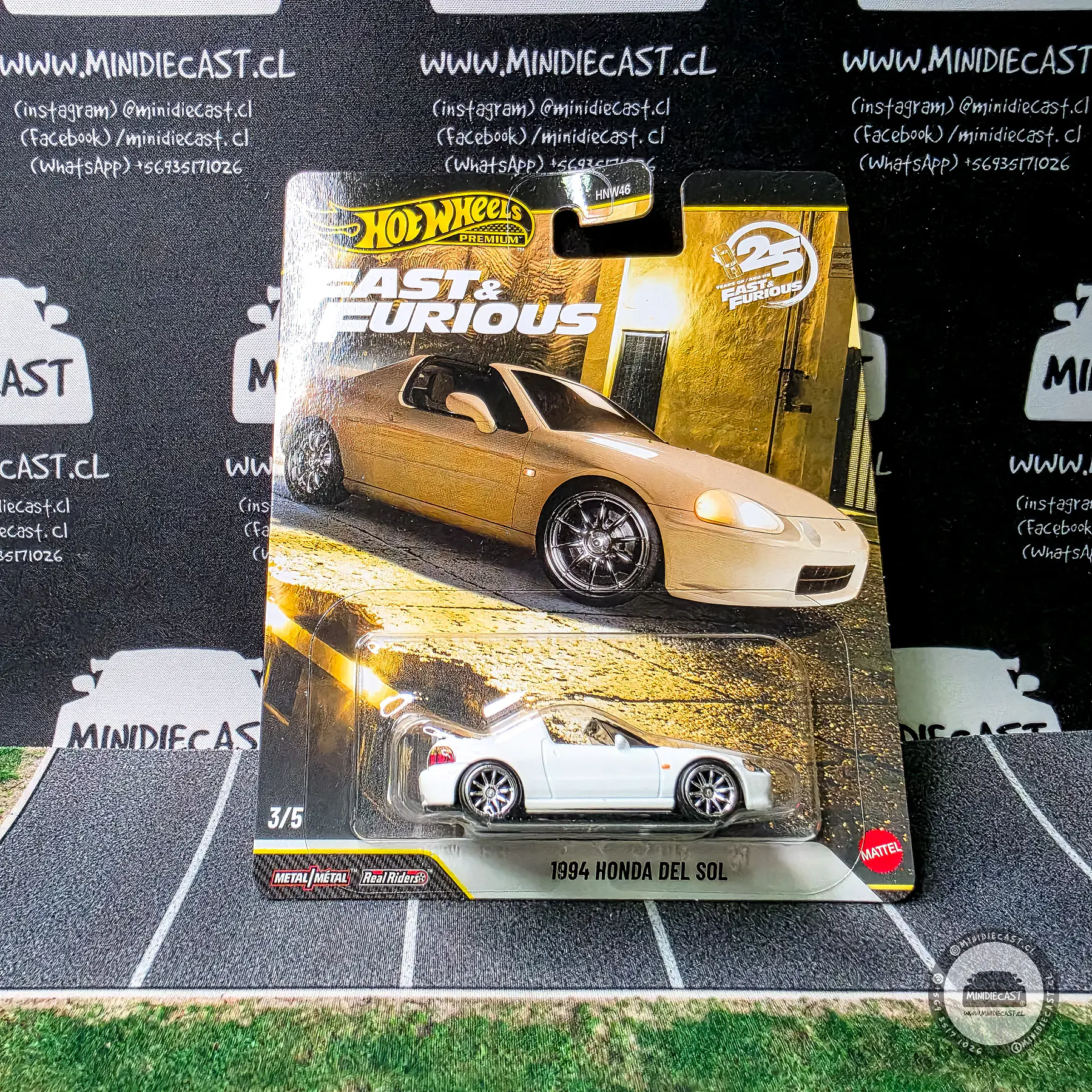 Hot Wheels 1:64 Set 10 autos. Fast & Furious 7 Premium case