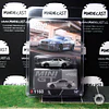 Mini GT 1:64 Nissan Skyline GT-R Dark Metal Gray (NISMO BNR34 CRS Version). 
