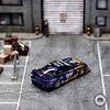 Mini GT 1:64 Nissan LB-Super Silhouette S15 SILVIA #555 Team MINI GT Liberty Walk 2025 Formula Drift – Chrome Blue. 