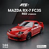 ATS 1:64 Mazda RX-7 FC3S - Red. 