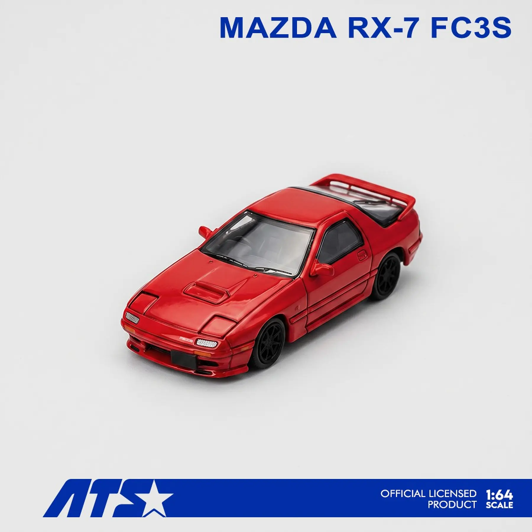 ATS 1:64 Mazda RX-7 FC3S - Red. 