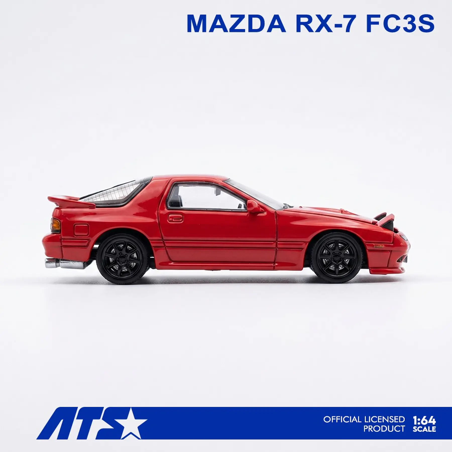 ATS 1:64 Mazda RX-7 FC3S - Red. 
