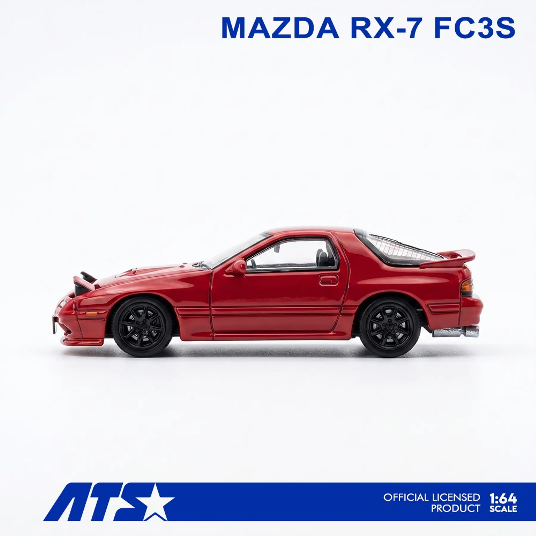 ATS 1:64 Mazda RX-7 FC3S - Red. 