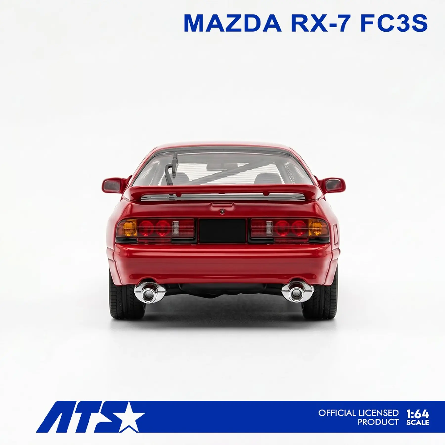 ATS 1:64 Mazda RX-7 FC3S - Red. 