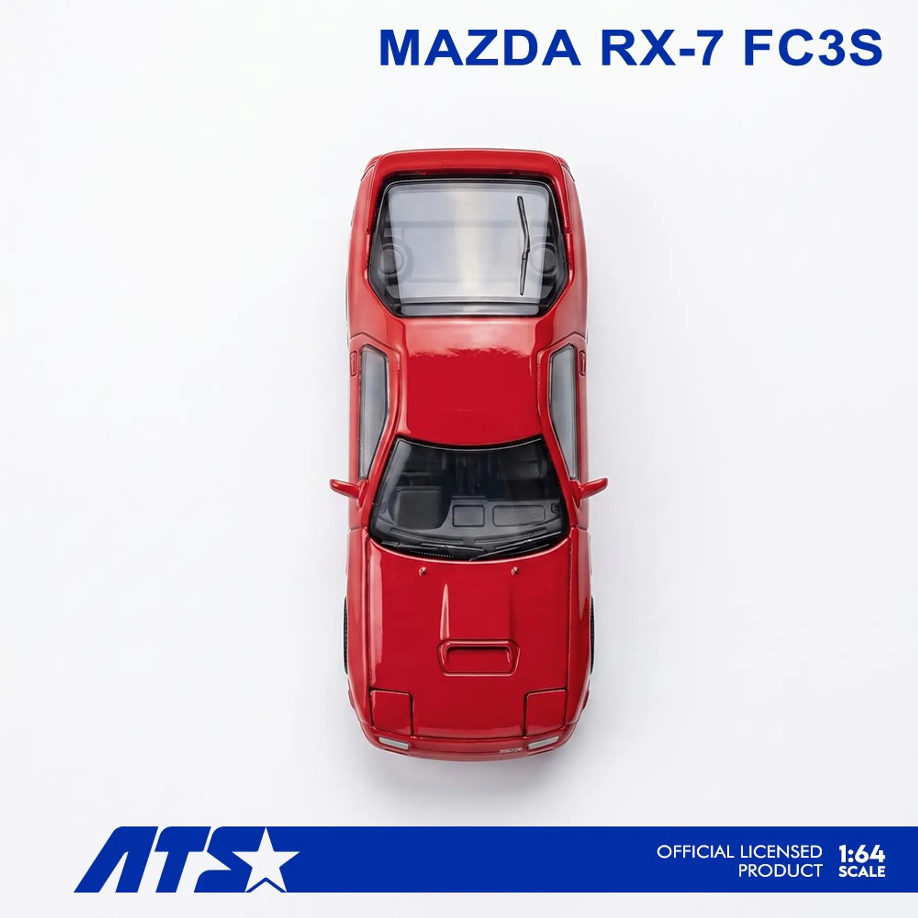 ATS 1:64 Mazda RX-7 FC3S - Red. 