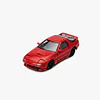 ATS 1:64 Mazda RX-7 FC3S - Red. 