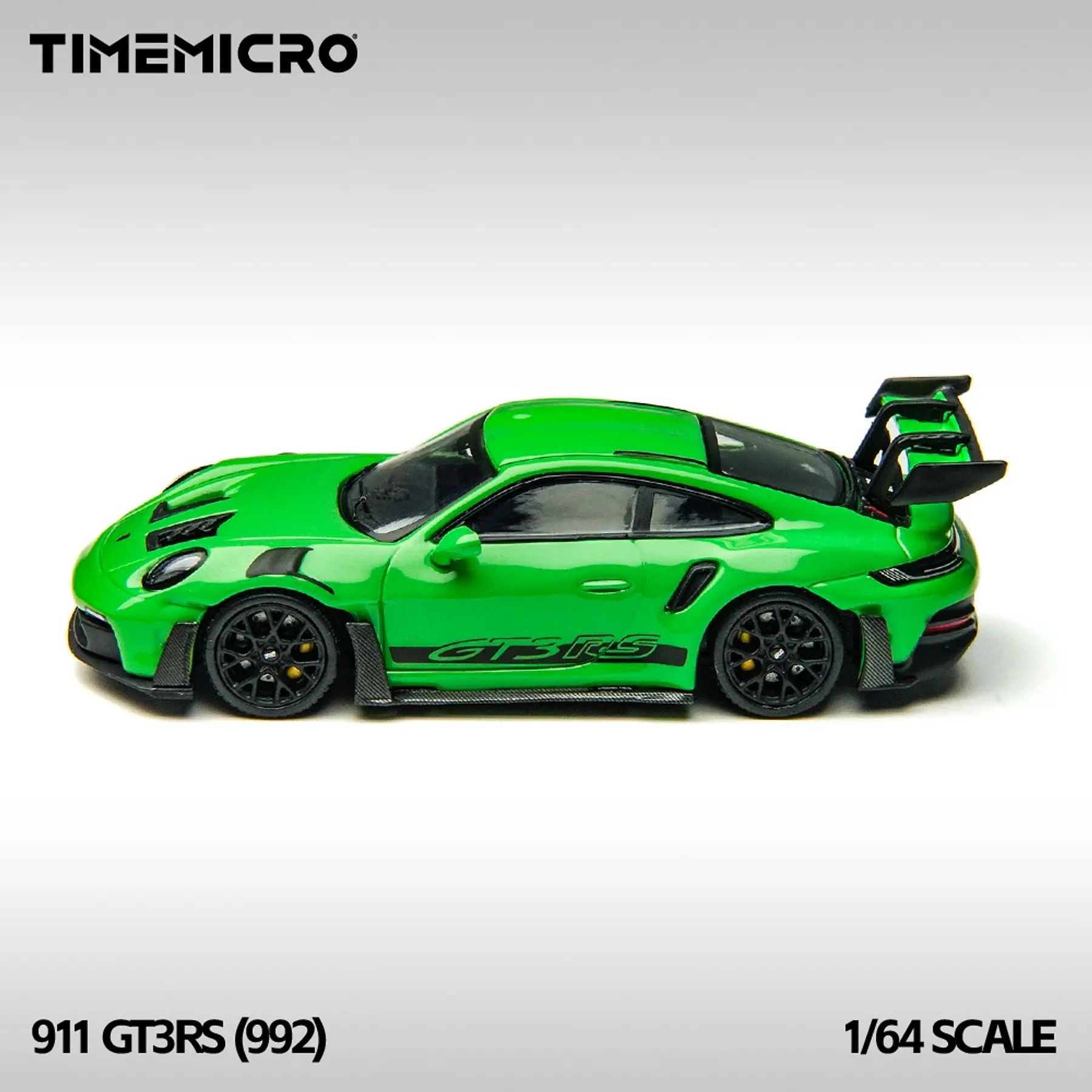 Time Micro 1:64 992 GT3 RS Green. 