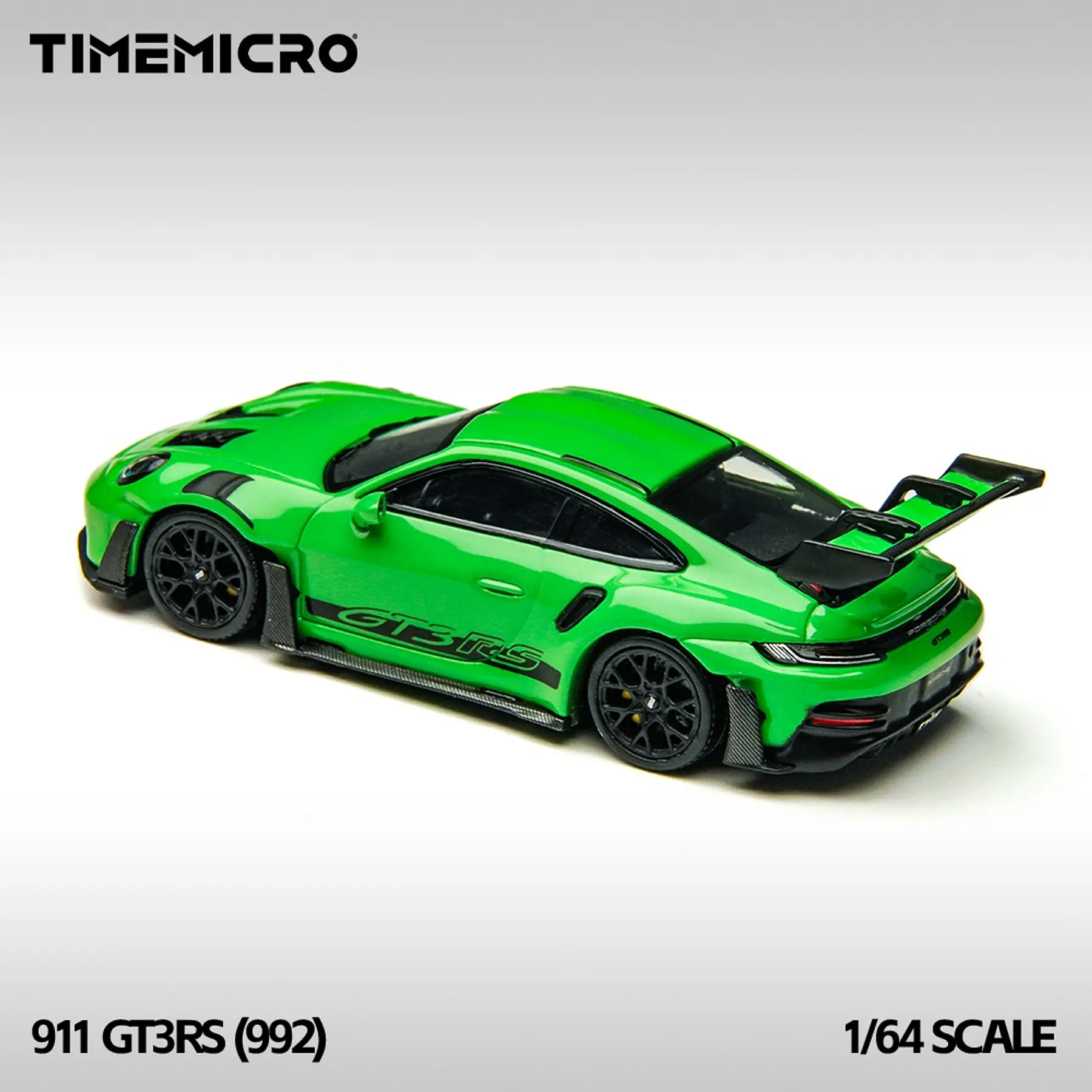 Time Micro 1:64 992 GT3 RS Green. 