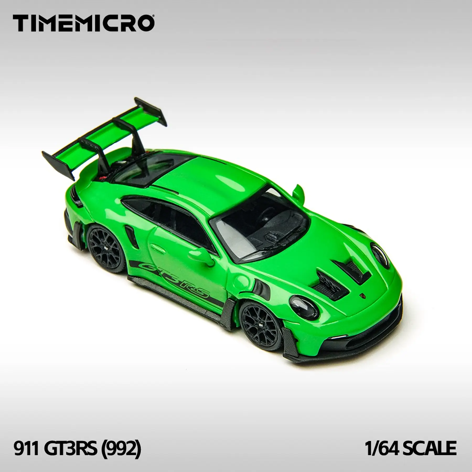 Time Micro 1:64 992 GT3 RS Green. 