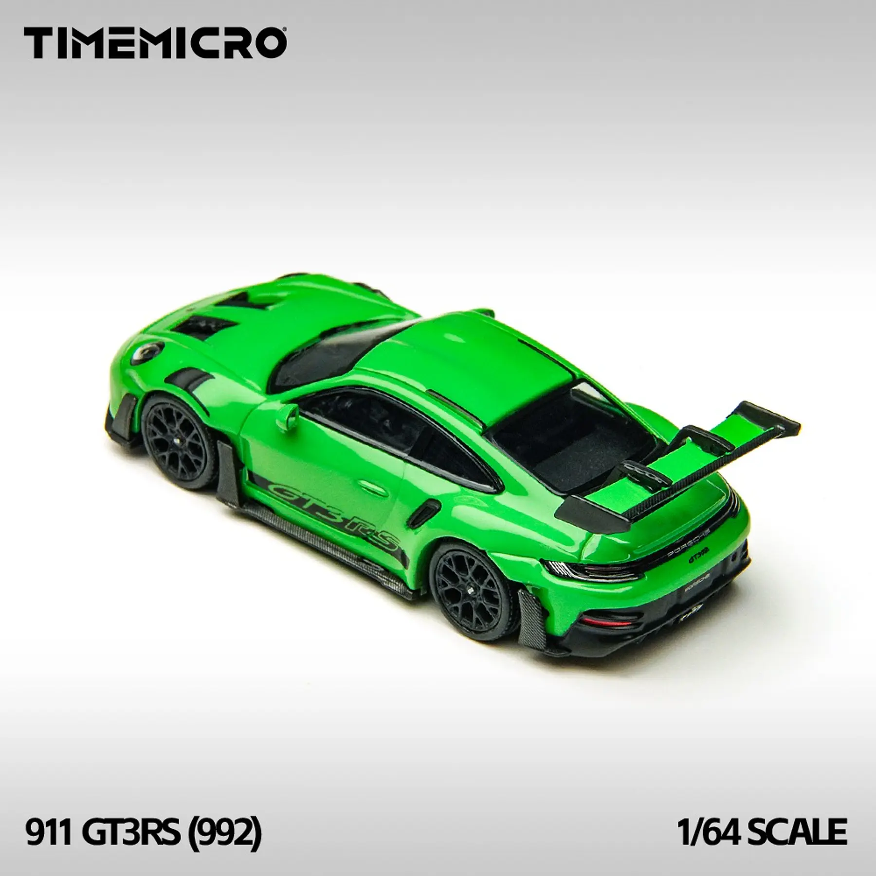 Time Micro 1:64 992 GT3 RS Green. 