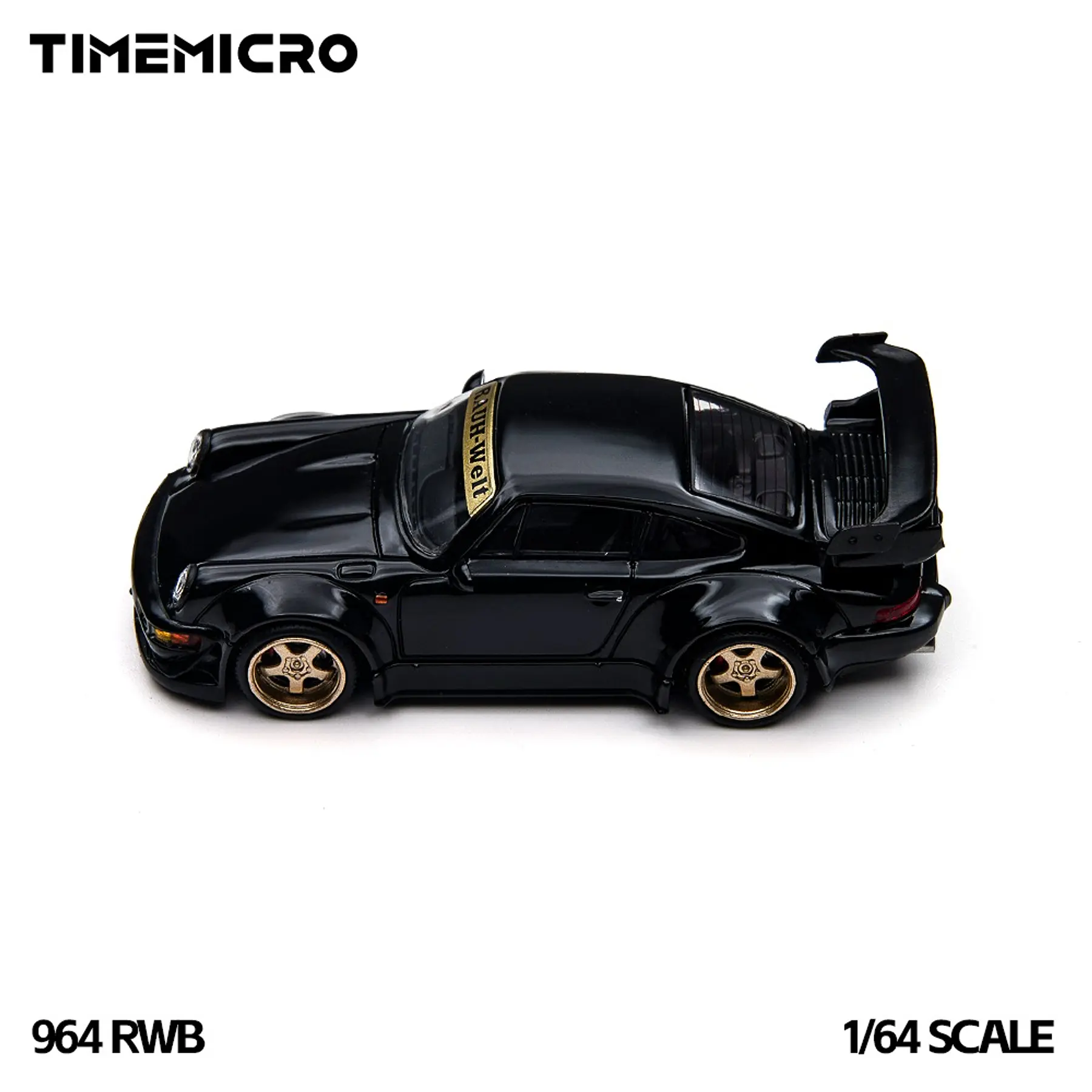 Time Micro 1:64 RWB 964 Black. 