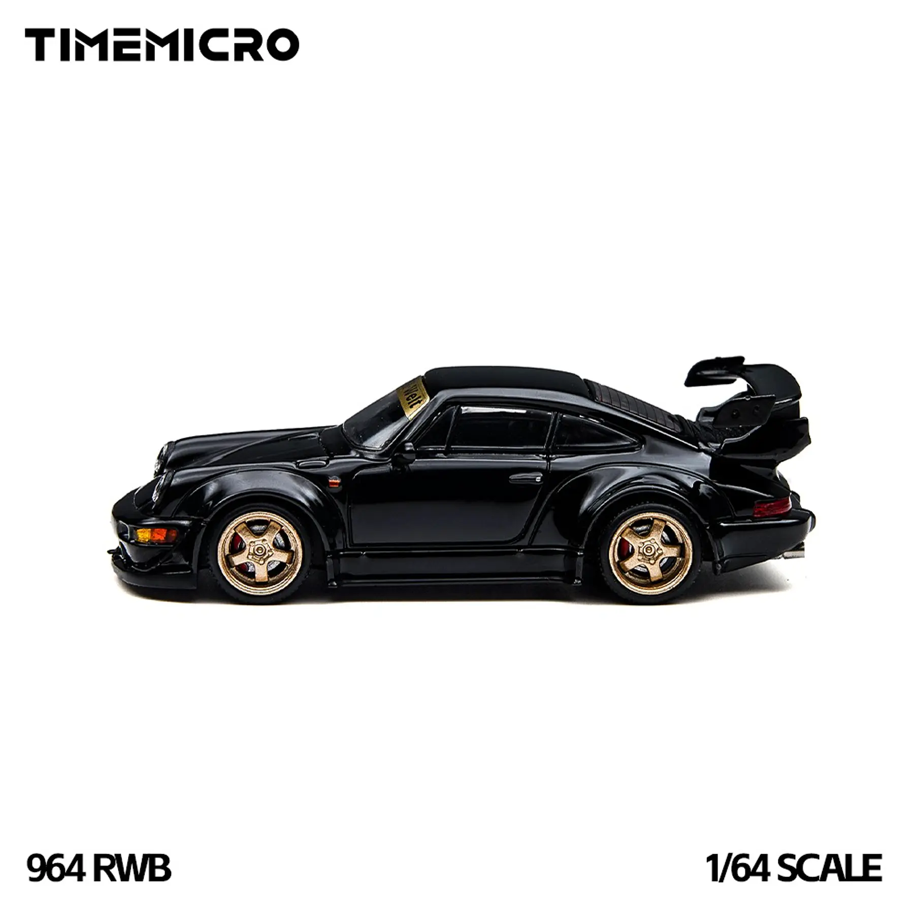 Time Micro 1:64 RWB 964 Black. 