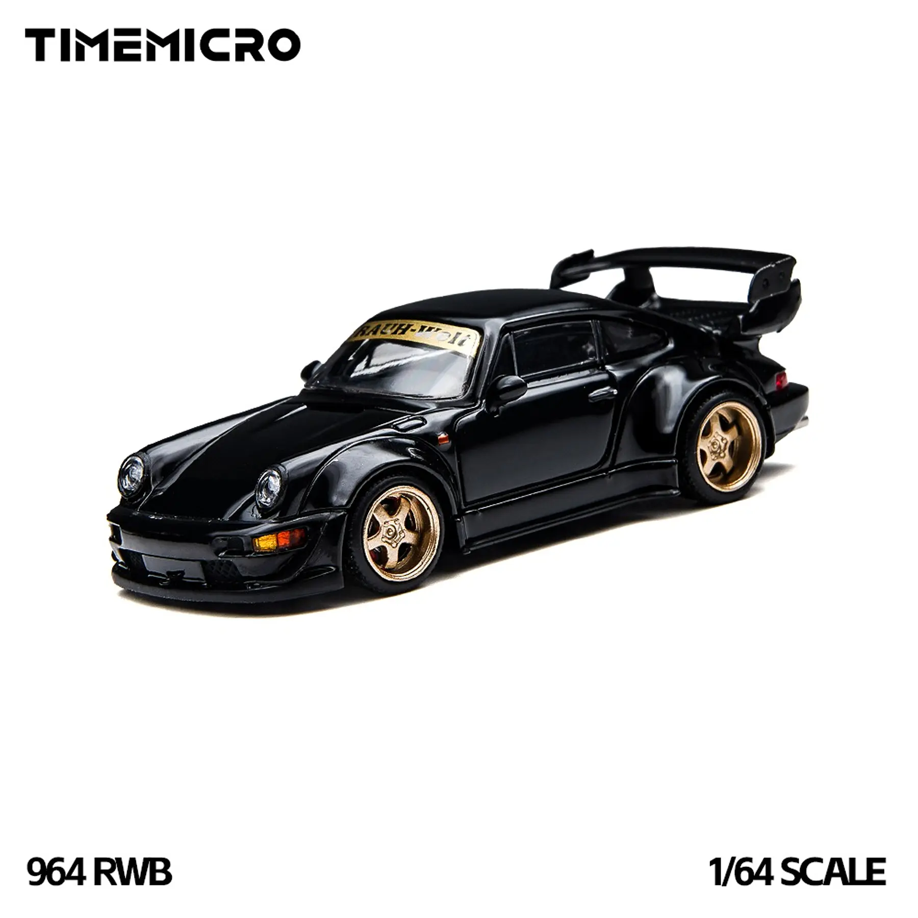 Time Micro 1:64 RWB 964 Black. 
