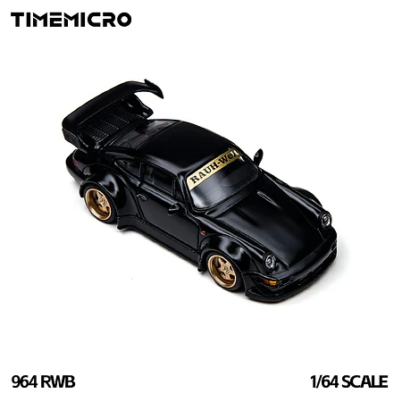 Time Micro 1:64 RWB 964 Black. 